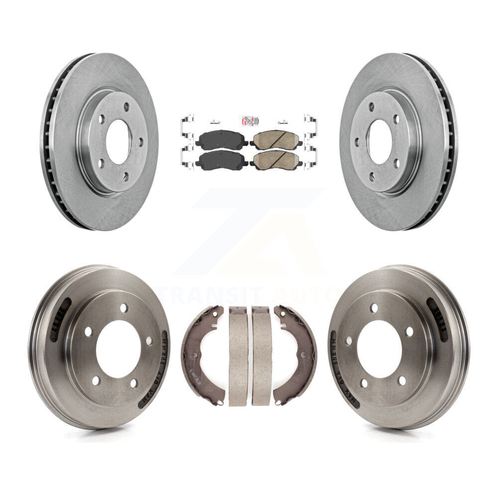 Disc Rotors and Ceramic Brake Pads Kit-K8A-107690 - Kit.bestparts.ca