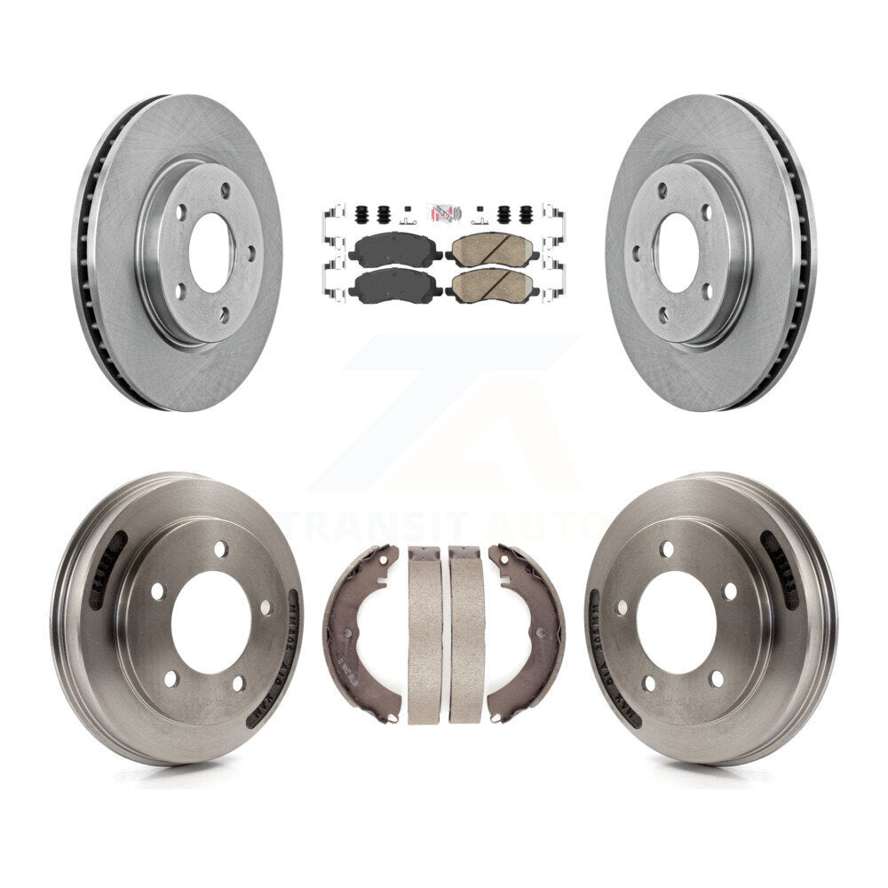 Disc Rotors and Ceramic Brake Pads Kit-K8A-107692 - Kit.bestparts.ca