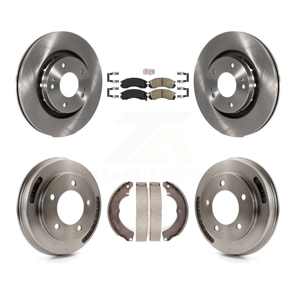 Disc Rotors and Ceramic Brake Pads Kit-K8A-107695 - Kit.bestparts.ca