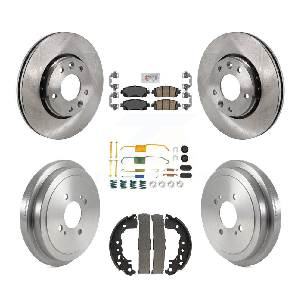 disc rotors and ceramic brake pads-k8a-107696 - Kit.bestparts.ca