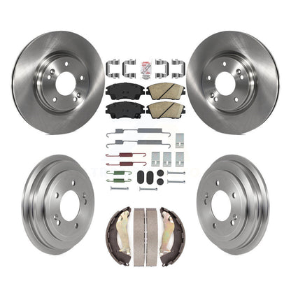 Disc Rotors and Ceramic Brake Pads Kit-K8A-107704 - Kit.bestparts.ca