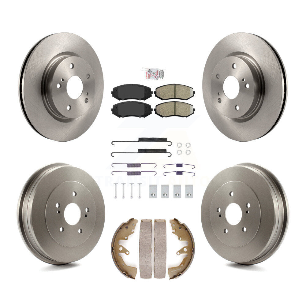Disc Rotors and Semi-Metallic Brake Pads Kit-K8A-107709 - Kit.bestparts.ca Kit.bestparts.ca