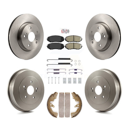 Disc Rotors and Semi-Metallic Brake Pads Kit-K8A-107709 - Kit.bestparts.ca