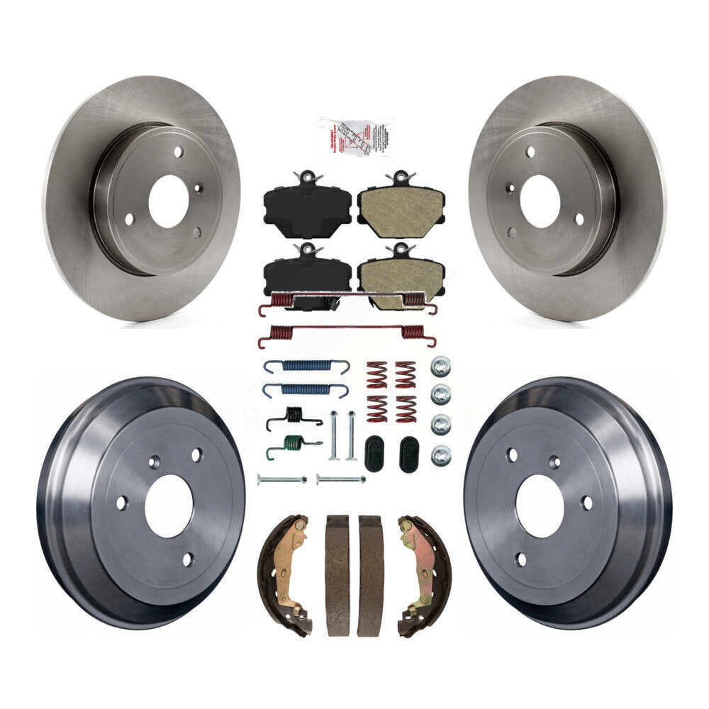disc rotors and semi metallic brake pads-k8a-107710 - Kit.bestparts.ca