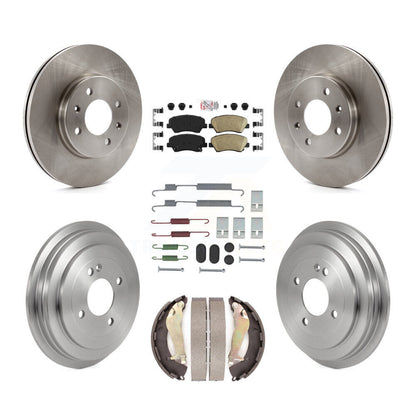 Disc Rotors and Ceramic Brake Pads Kit-K8A-107711 - Kit.bestparts.ca