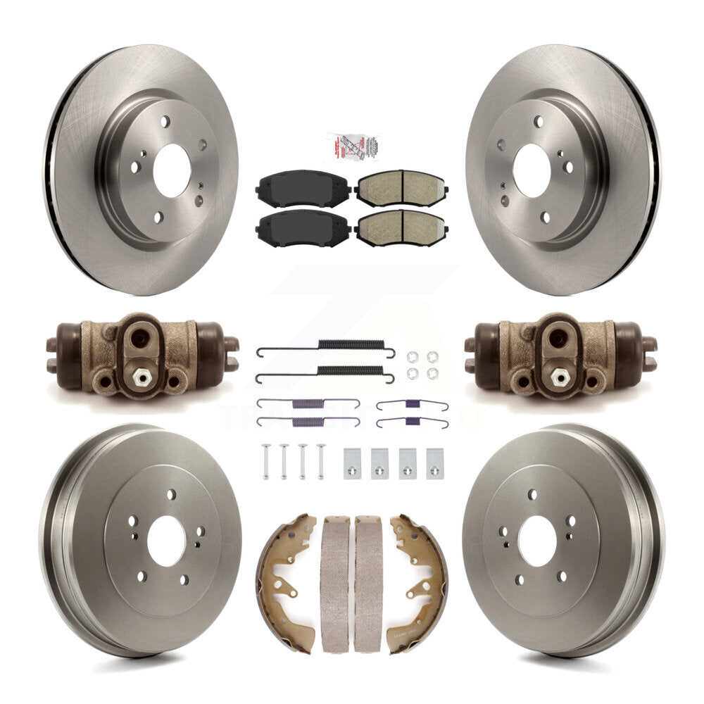 Disc Rotors and Semi-Metallic Brake Pads Kit-K8A-107713 - Kit.bestparts.ca