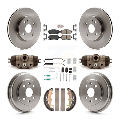 Disc Rotors and Ceramic Brake Pads Kit-K8A-107714 - Kit.bestparts.ca