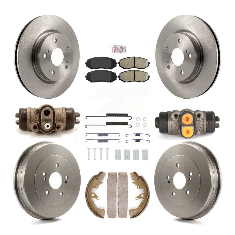 Disc Rotors and Semi-Metallic Brake Pads Kit-K8A-107715 - Kit.bestparts.ca Kit.bestparts.ca