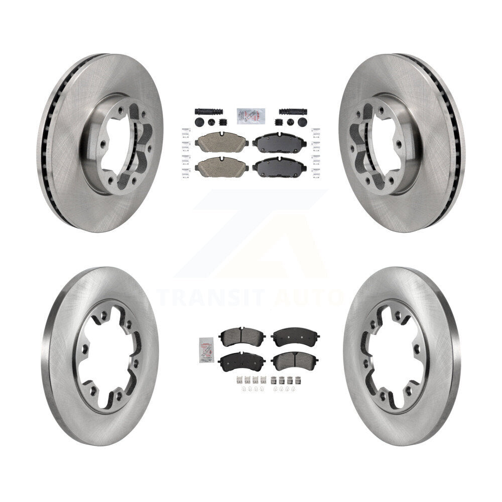 Disc Rotors and Semi-Metallic Brake Pads Kit-K8A-107719 - Kit.bestparts.ca