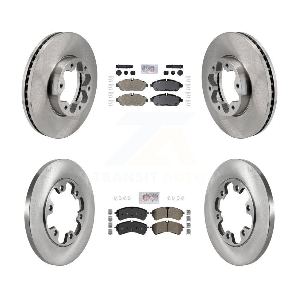 Disc Rotors and Semi-Metallic Brake Pads Kit-K8A-107720 - Kit.bestparts.ca