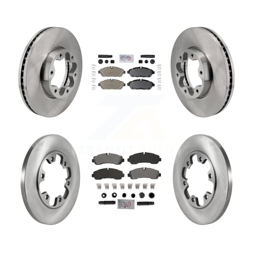 Disc Rotors and Semi-Metallic Brake Pads Kit-K8A-107723 - Kit.bestparts.ca