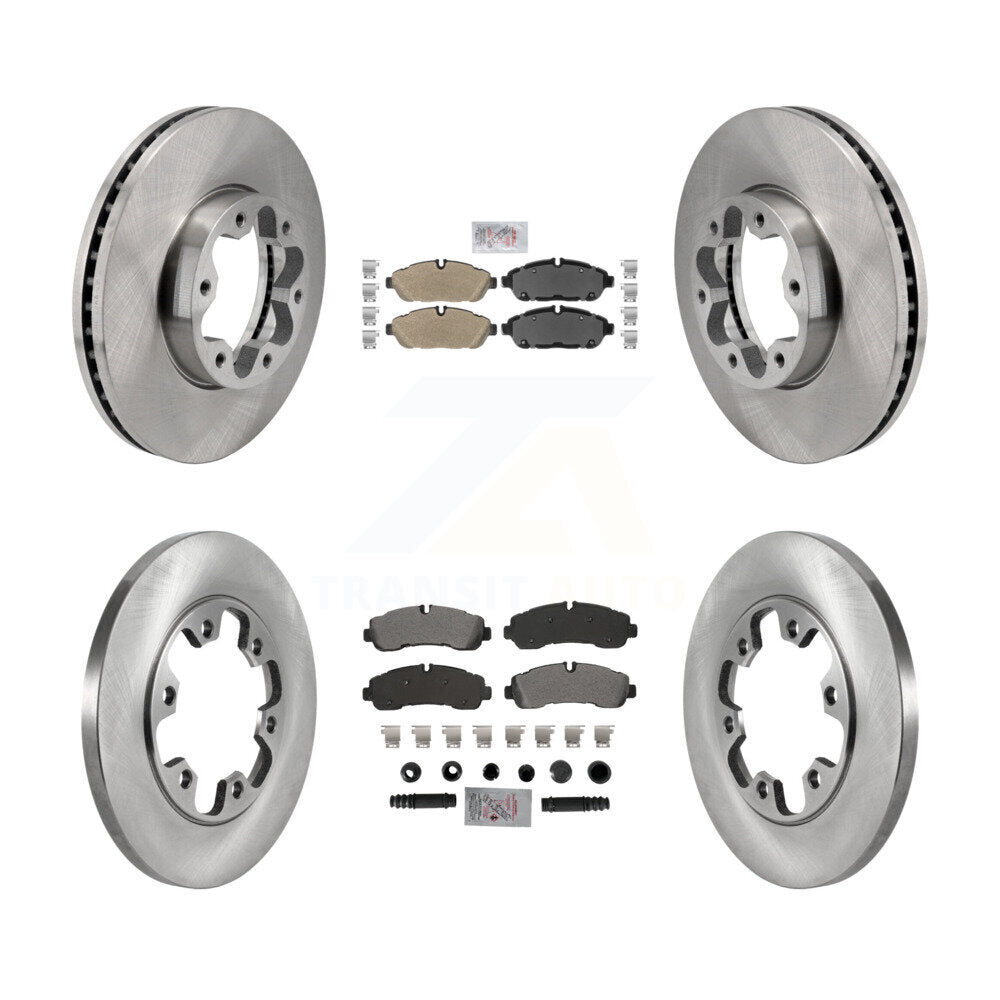 disc rotors and semi metallic brake pads-k8a-107724 - Kit.bestparts.ca