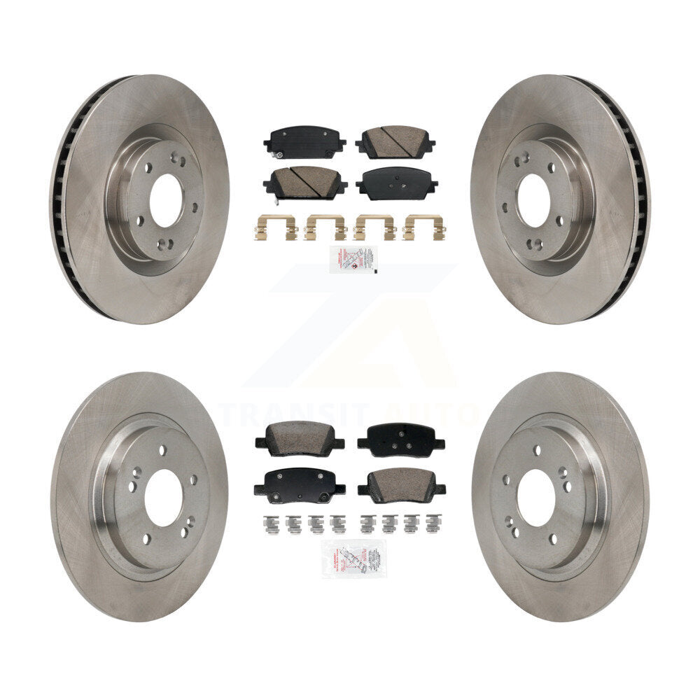 Disc Rotors and Ceramic Brake Pads Kit-K8A-107731 - Kit.bestparts.ca Kit.bestparts.ca