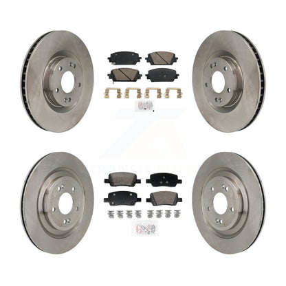 Disc Rotors and Ceramic Brake Pads Kit-K8A-107732 - Kit.bestparts.ca