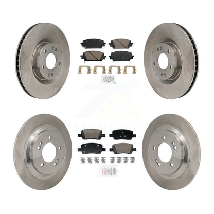 Disc Rotors and Ceramic Brake Pads Kit-K8A-107733 - Kit.bestparts.ca
