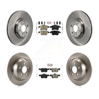 Disc Rotors and Ceramic (Front) & Semi-Metallic (Rear) Brake Pads Kit-K8A-107735 - Kit.bestparts.ca