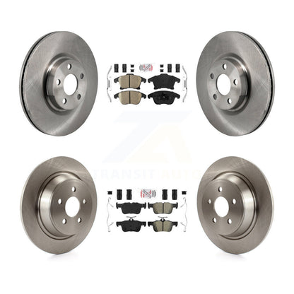 Disc Rotors and Ceramic (Front) & Semi-Metallic (Rear) Brake Pads Kit-K8A-107736 - Kit.bestparts.ca
