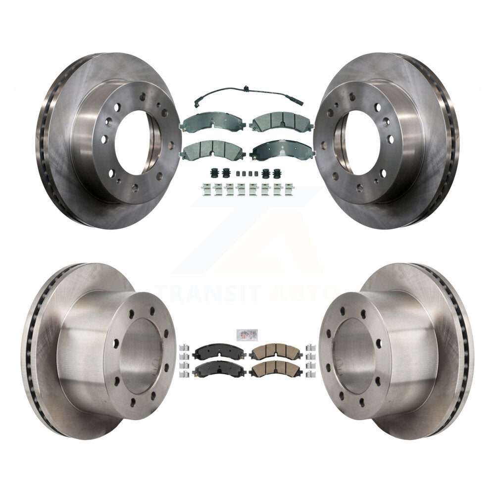 Disc Rotors and Semi-Metallic (Front) & Ceramic (Rear) Brake Pads Kit-K8A-107752 - Kit.bestparts.ca