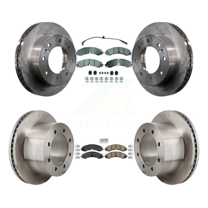 Disc Rotors and Semi-Metallic (Front) & Ceramic (Rear) Brake Pads Kit-K8A-107752 - Kit.bestparts.ca