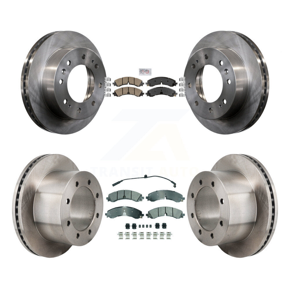 Disc Rotors and Ceramic (Front) & Semi-Metallic (Rear) Brake Pads Kit-K8A-107753 - Kit.bestparts.ca