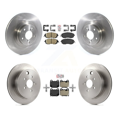 Disc Rotors and Ceramic (Front) & Semi-Metallic (Rear) Brake Pads Kit-K8A-107759 - Kit.bestparts.ca