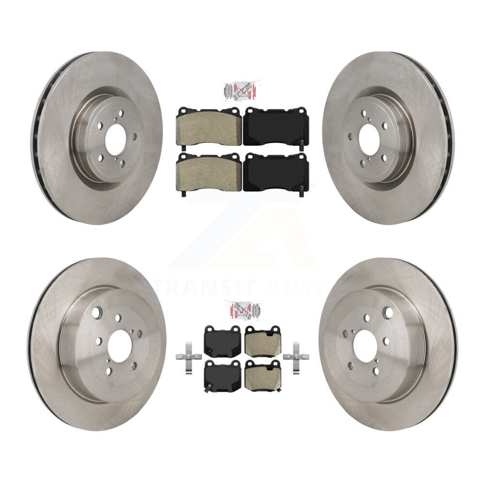 Disc Rotors and Semi-Metallic Brake Pads Kit-K8A-107762 - Kit.bestparts.ca Kit.bestparts.ca