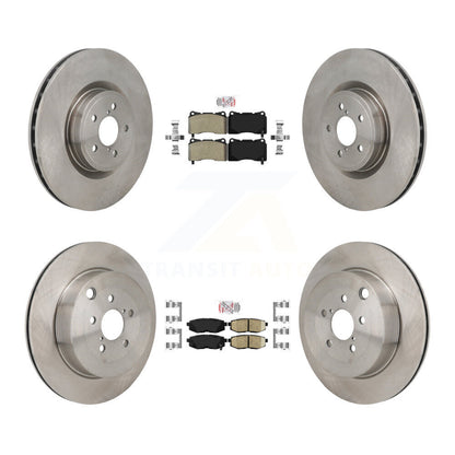 Disc Rotors and Semi-Metallic (Front) & Ceramic (Rear) Brake Pads Kit-K8A-107763 - Kit.bestparts.ca