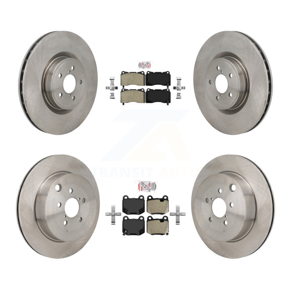 Disc Rotors and Semi-Metallic Brake Pads Kit-K8A-107764 - Kit.bestparts.ca