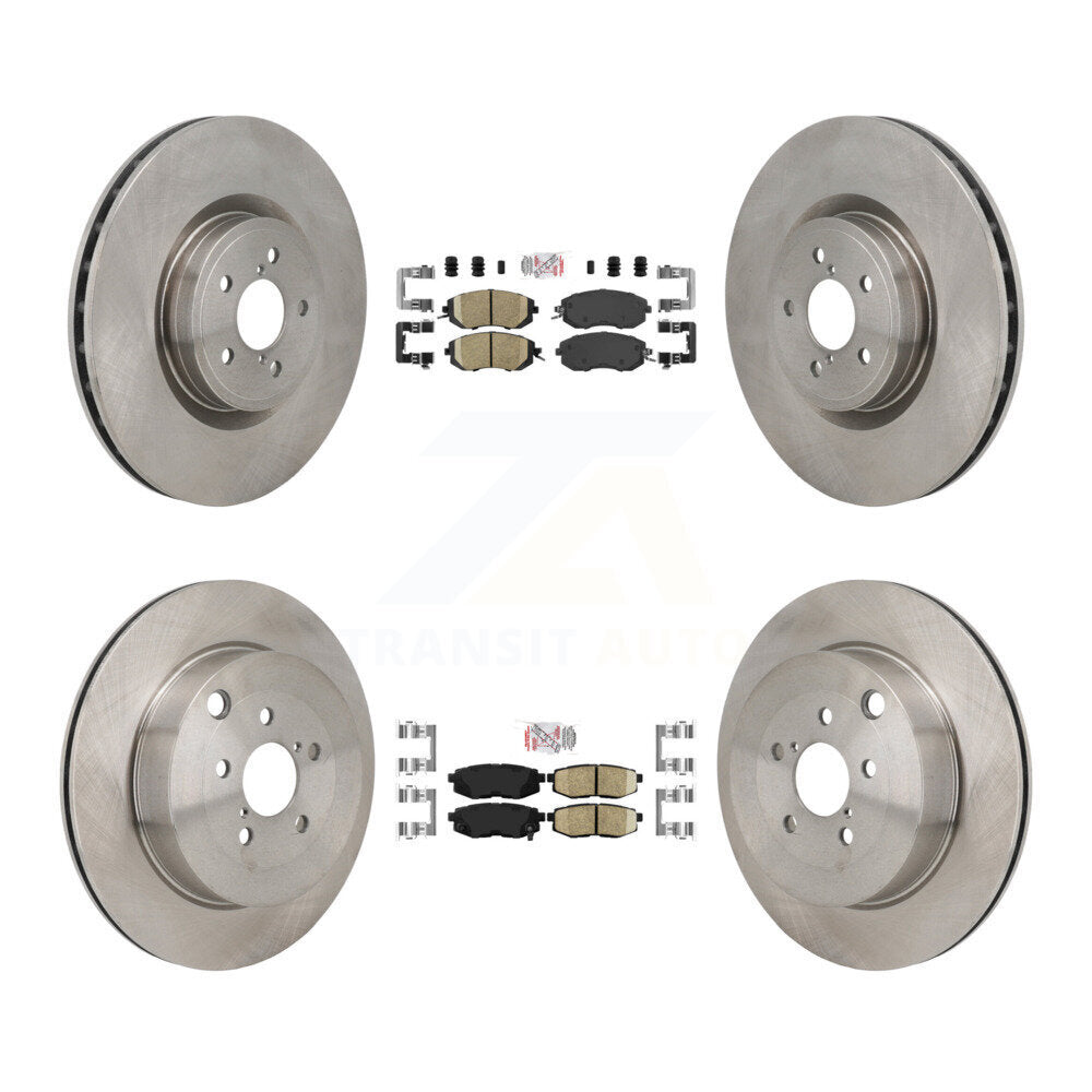 Disc Rotors and Ceramic Brake Pads Kit-K8A-107766 - Kit.bestparts.ca