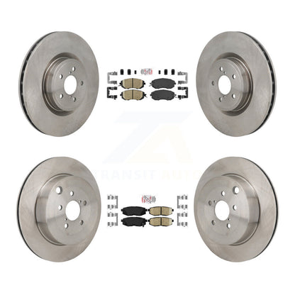 Disc Rotors and Ceramic Brake Pads Kit-K8A-107766 - Kit.bestparts.ca