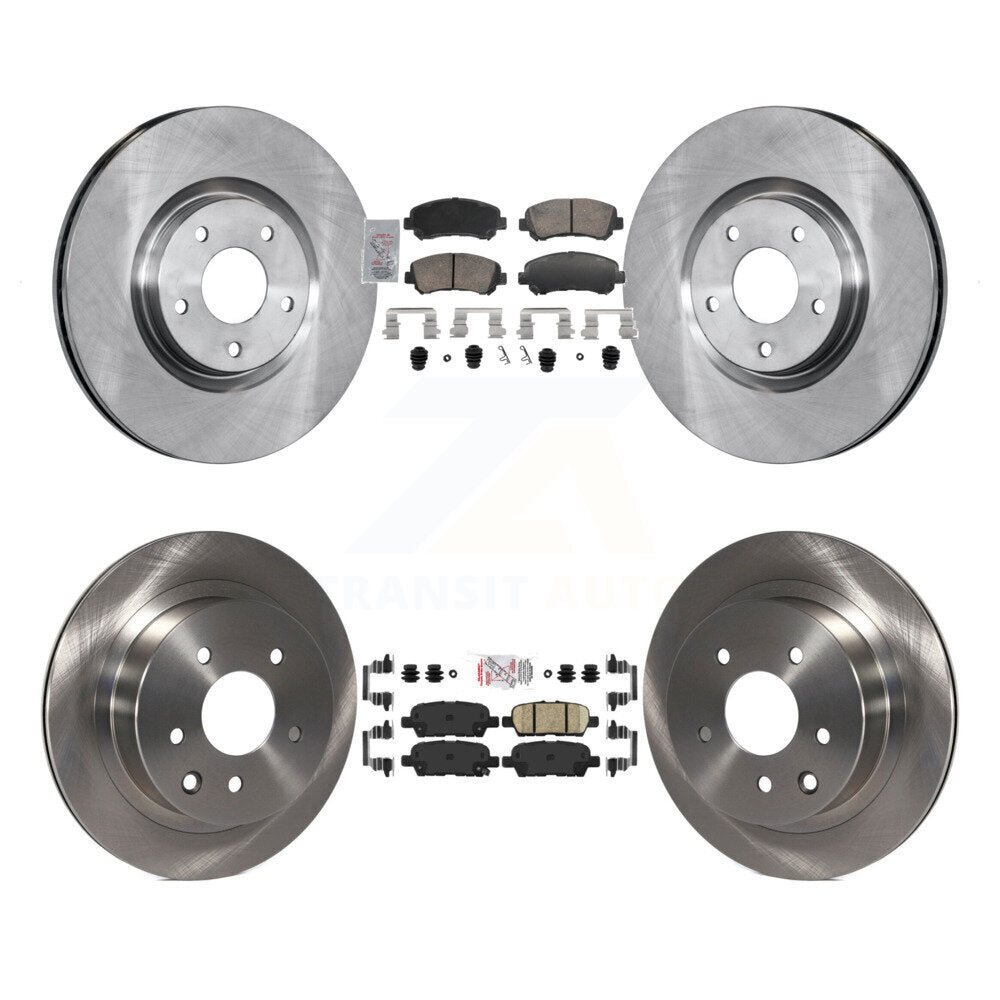 Disc Rotors and Ceramic Brake Pads Kit-K8A-107769 - Kit.bestparts.ca