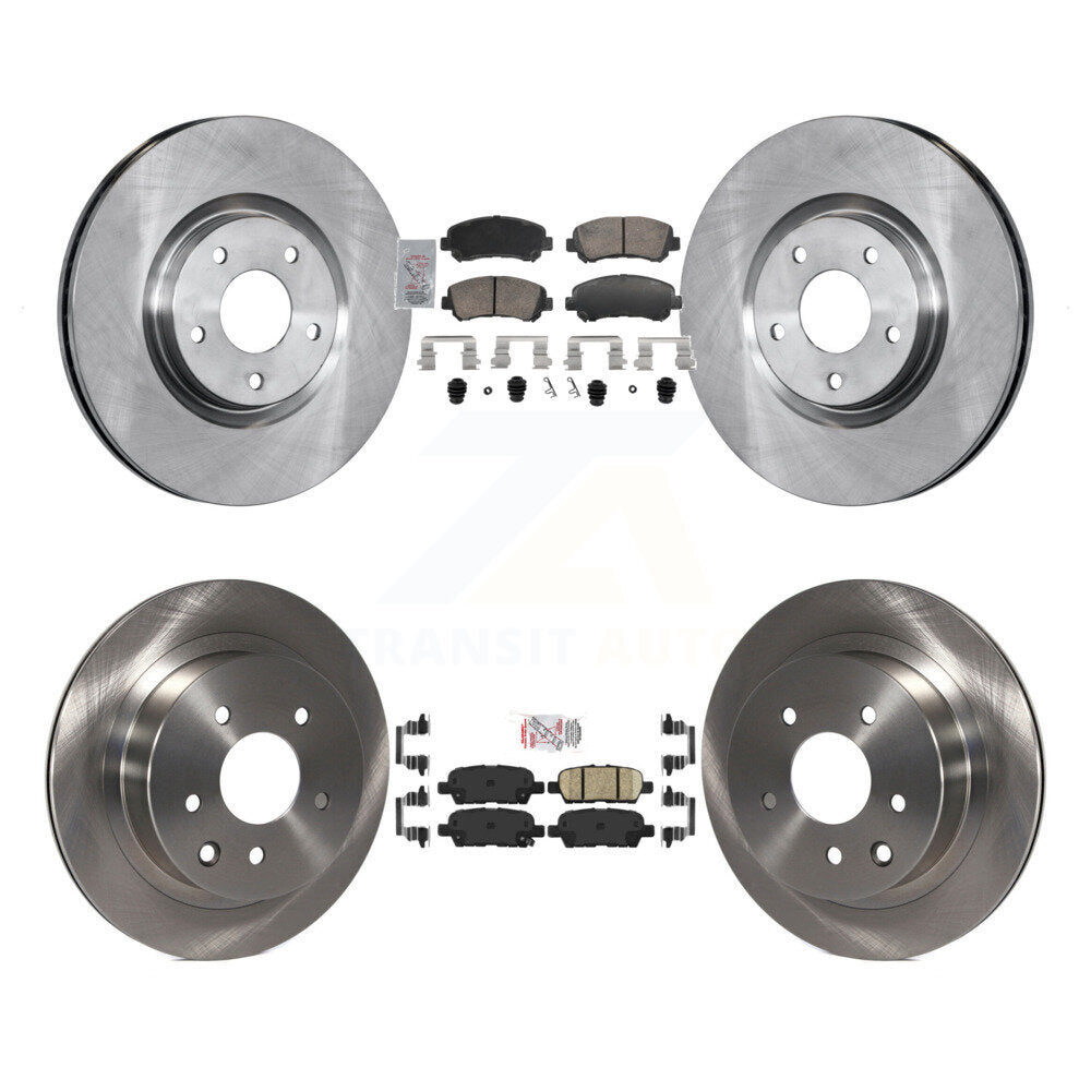 Disc Rotors and Ceramic Brake Pads Kit-K8A-107770 - Kit.bestparts.ca