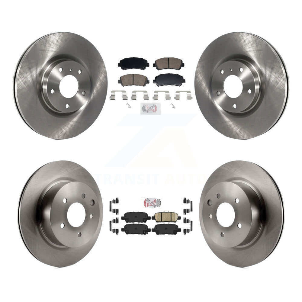 Disc Rotors and Ceramic Brake Pads Kit-K8A-107772 - Kit.bestparts.ca