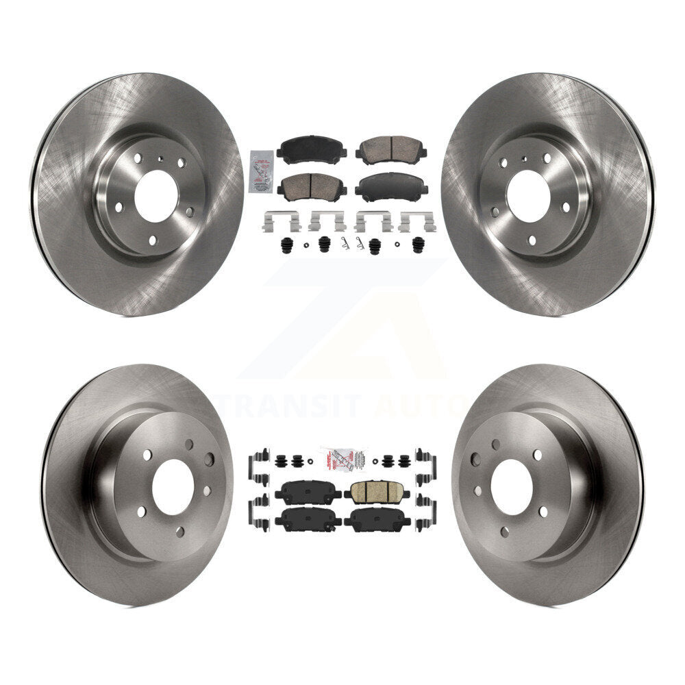 Disc Rotors and Ceramic Brake Pads Kit-K8A-107773 - Kit.bestparts.ca
