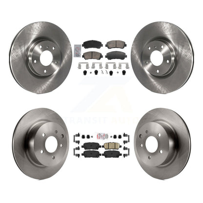 Disc Rotors and Ceramic Brake Pads Kit-K8A-107773 - Kit.bestparts.ca