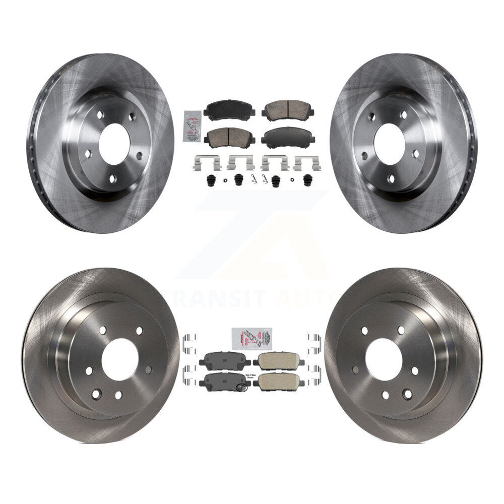 disc rotors and ceramic brake pads-k8a-107780 - Kit.bestparts.ca