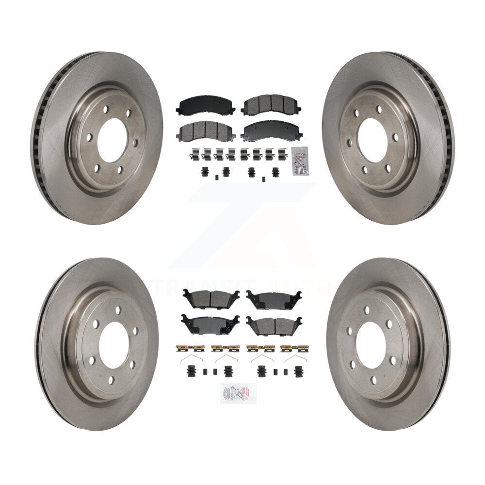 Disc Rotors and Semi-Metallic Brake Pads Kit-K8A-107784 - Kit.bestparts.ca Kit.bestparts.ca