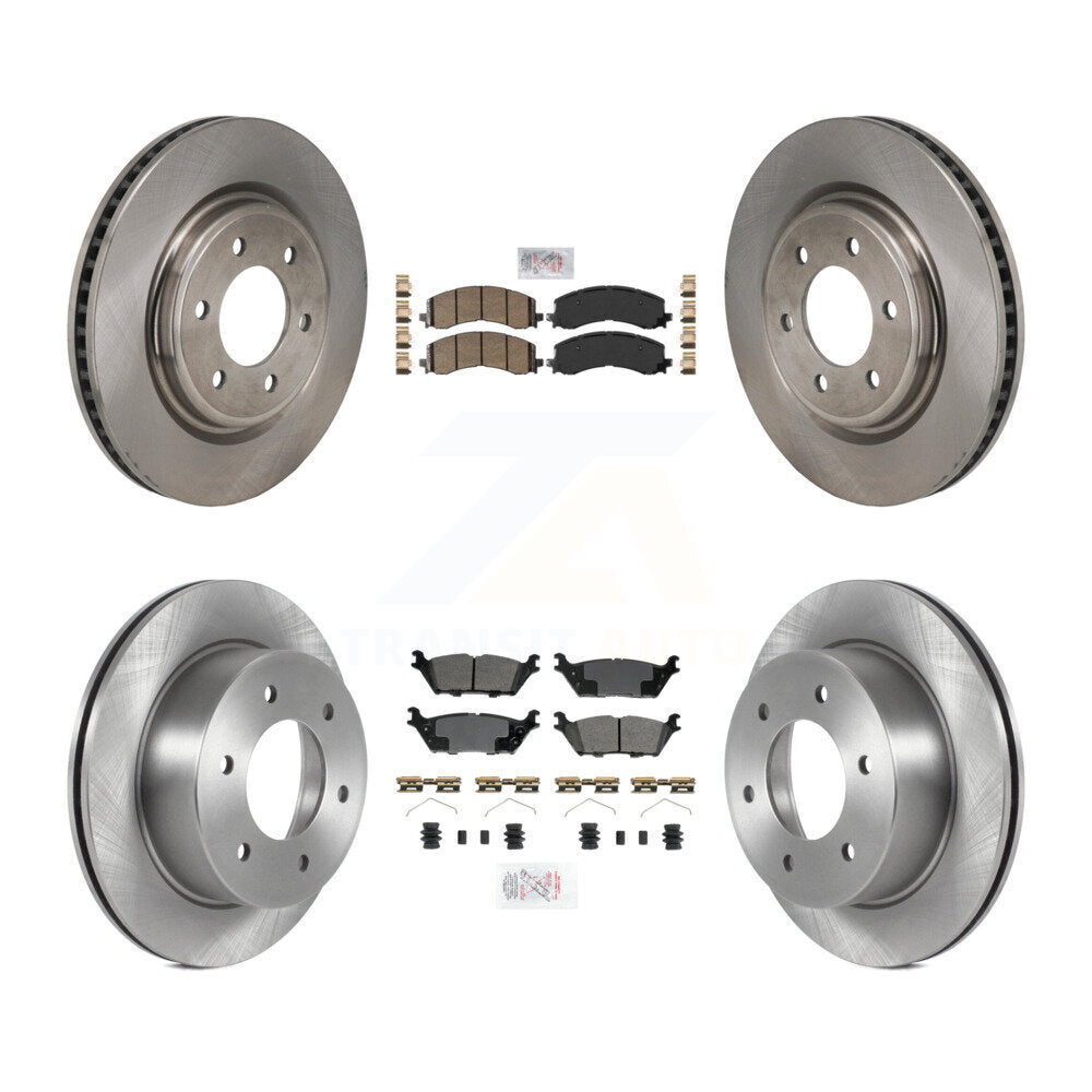 Disc Rotors and Ceramic (Front) & Semi-Metallic (Rear) Brake Pads Kit-K8A-107786 - Kit.bestparts.ca Kit.bestparts.ca