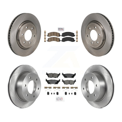 Disc Rotors and Ceramic (Front) & Semi-Metallic (Rear) Brake Pads Kit-K8A-107786 - Kit.bestparts.ca