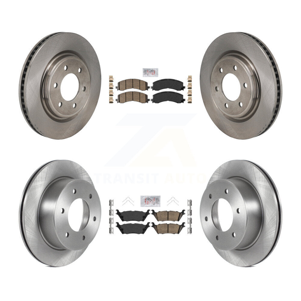 Disc Rotors and Ceramic Brake Pads Kit-K8A-107787 - Kit.bestparts.ca