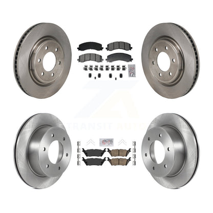 Disc Rotors and Semi-Metallic (Front) & Ceramic (Rear) Brake Pads Kit-K8A-107789 - Kit.bestparts.ca