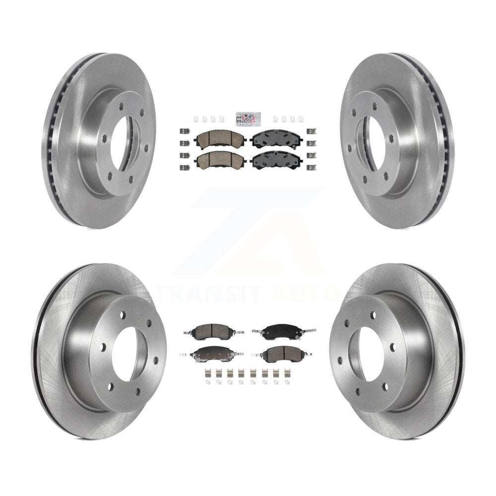Disc Rotors and Ceramic Brake Pads Kit-K8A-107790 - Kit.bestparts.ca