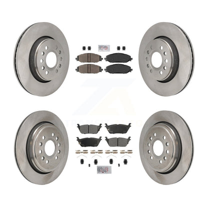 Disc Rotors and Semi-Metallic Brake Pads Kit-K8A-107798 - Kit.bestparts.ca