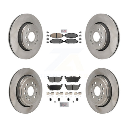 Disc Rotors and Ceramic (Front) & Semi-Metallic (Rear) Brake Pads Kit-K8A-107800 - Kit.bestparts.ca