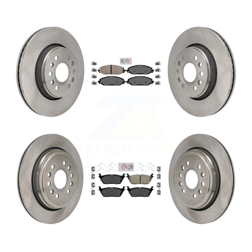 Disc Rotors and Ceramic Brake Pads Kit-K8A-107801 - Kit.bestparts.ca
