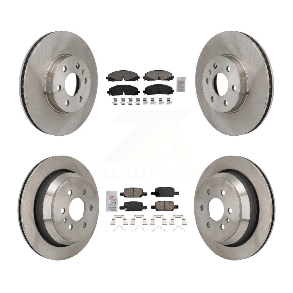 Disc Rotors and Ceramic Brake Pads Kit-K8A-107806 - Kit.bestparts.ca Kit.bestparts.ca