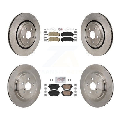 Disc Rotors and Ceramic Brake Pads Kit-K8A-107811 - Kit.bestparts.ca