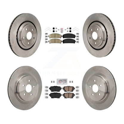 Disc Rotors and Ceramic Brake Pads Kit-K8A-107816 - Kit.bestparts.ca