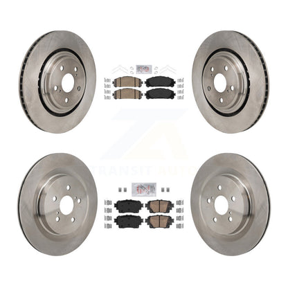Disc Rotors and Ceramic Brake Pads Kit-K8A-107821 - Kit.bestparts.ca
