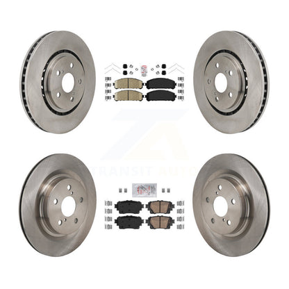Disc Rotors and Ceramic Brake Pads Kit-K8A-107823 - Kit.bestparts.ca